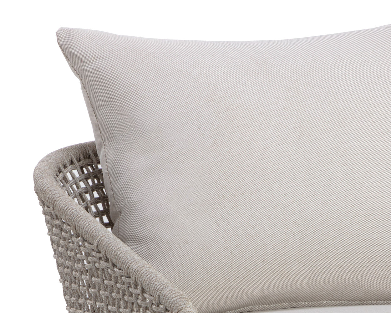 Capri Lounge Chair - Drift Brown - Palazzo Cream