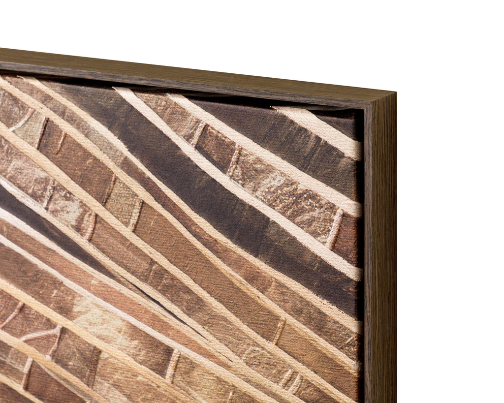 Turning Point I - 40" X 60" - Bronze Floater Frame