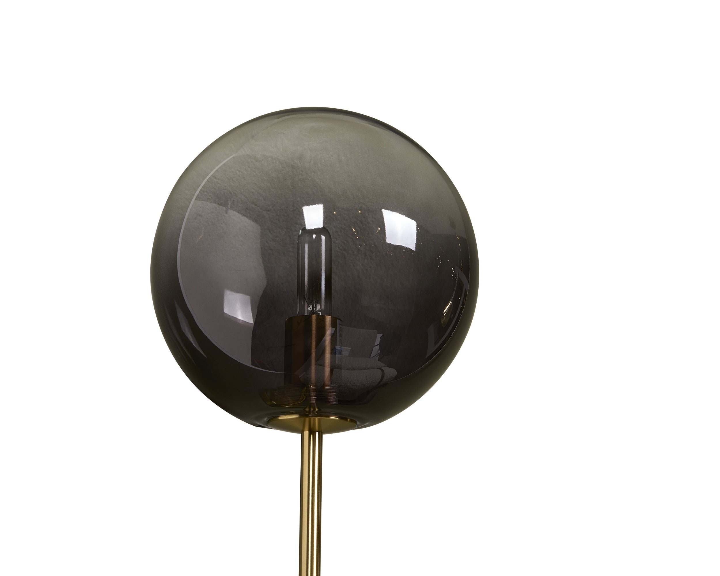 Izora Sconce - Brass - Smoke Grey Ombre