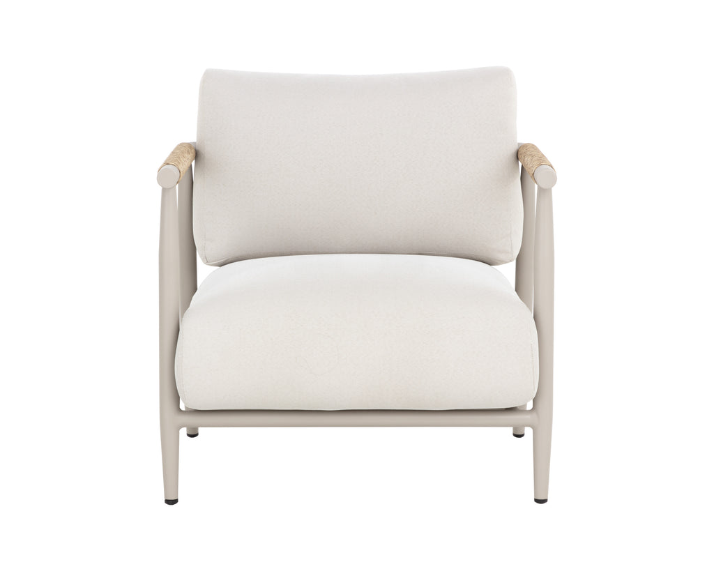 Muros Lounge Chair - Greige - Palazzo Cream