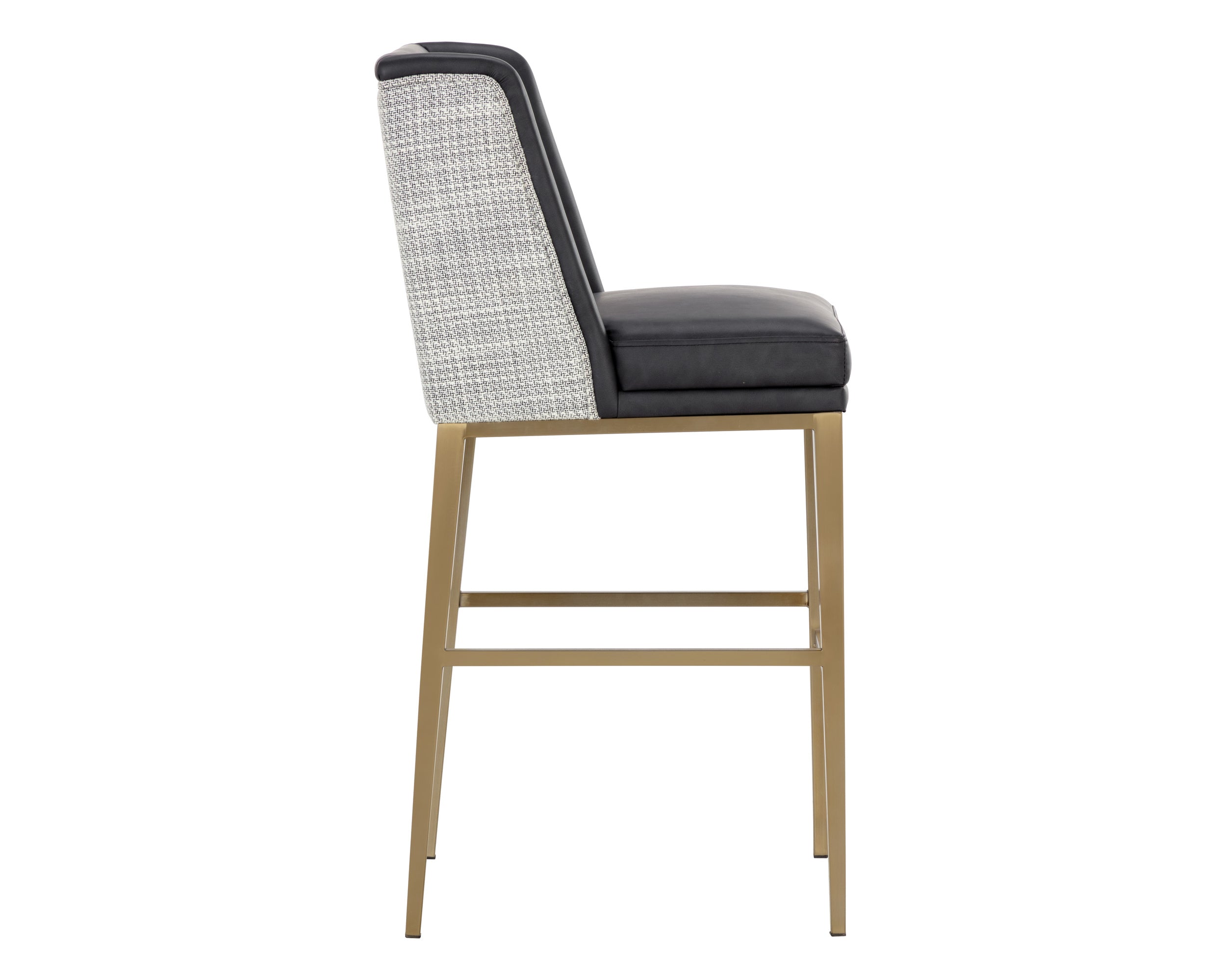 Joplin Barstool - Cantina Black / Vera White Pepper