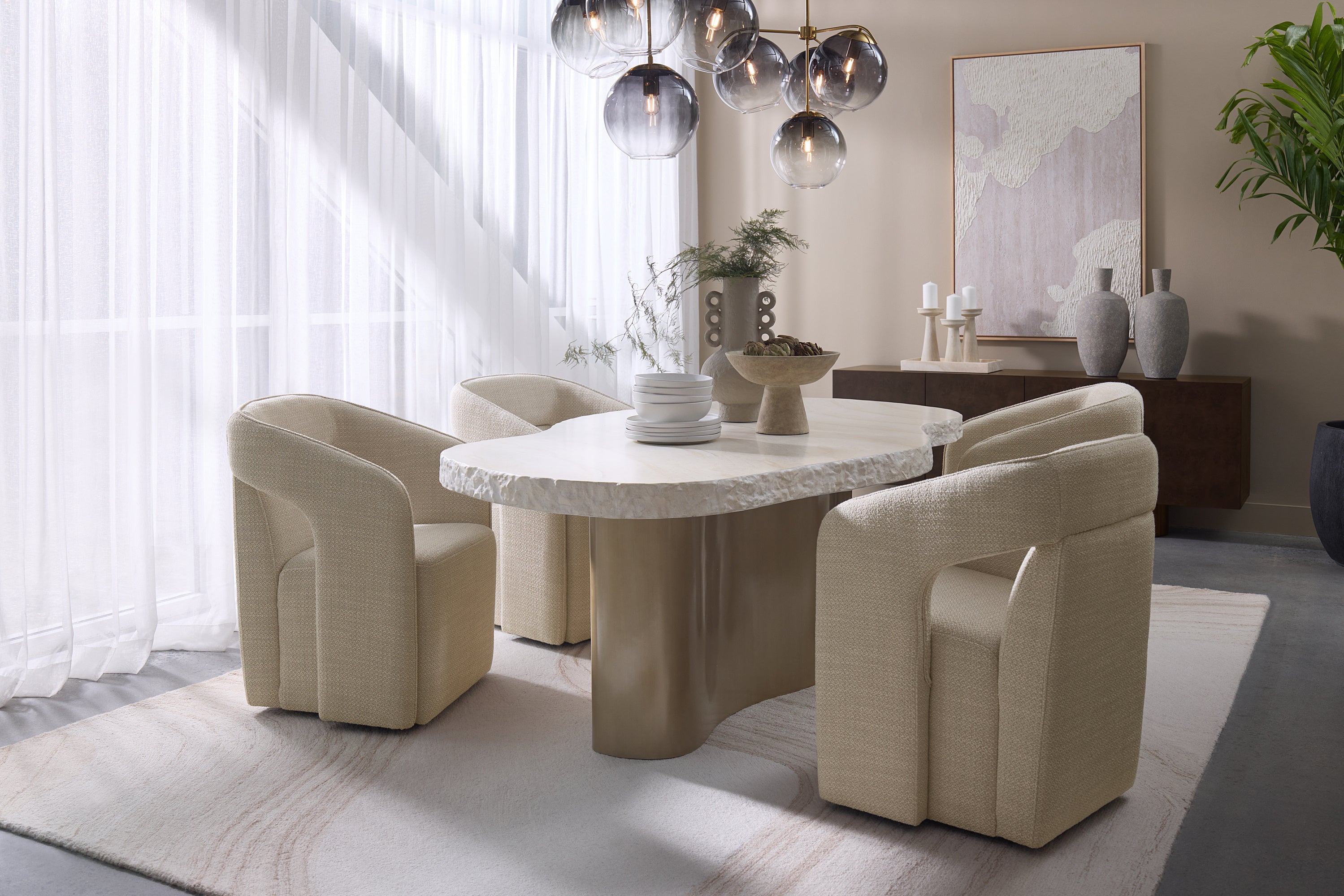 Idris Dining Table - 86"
