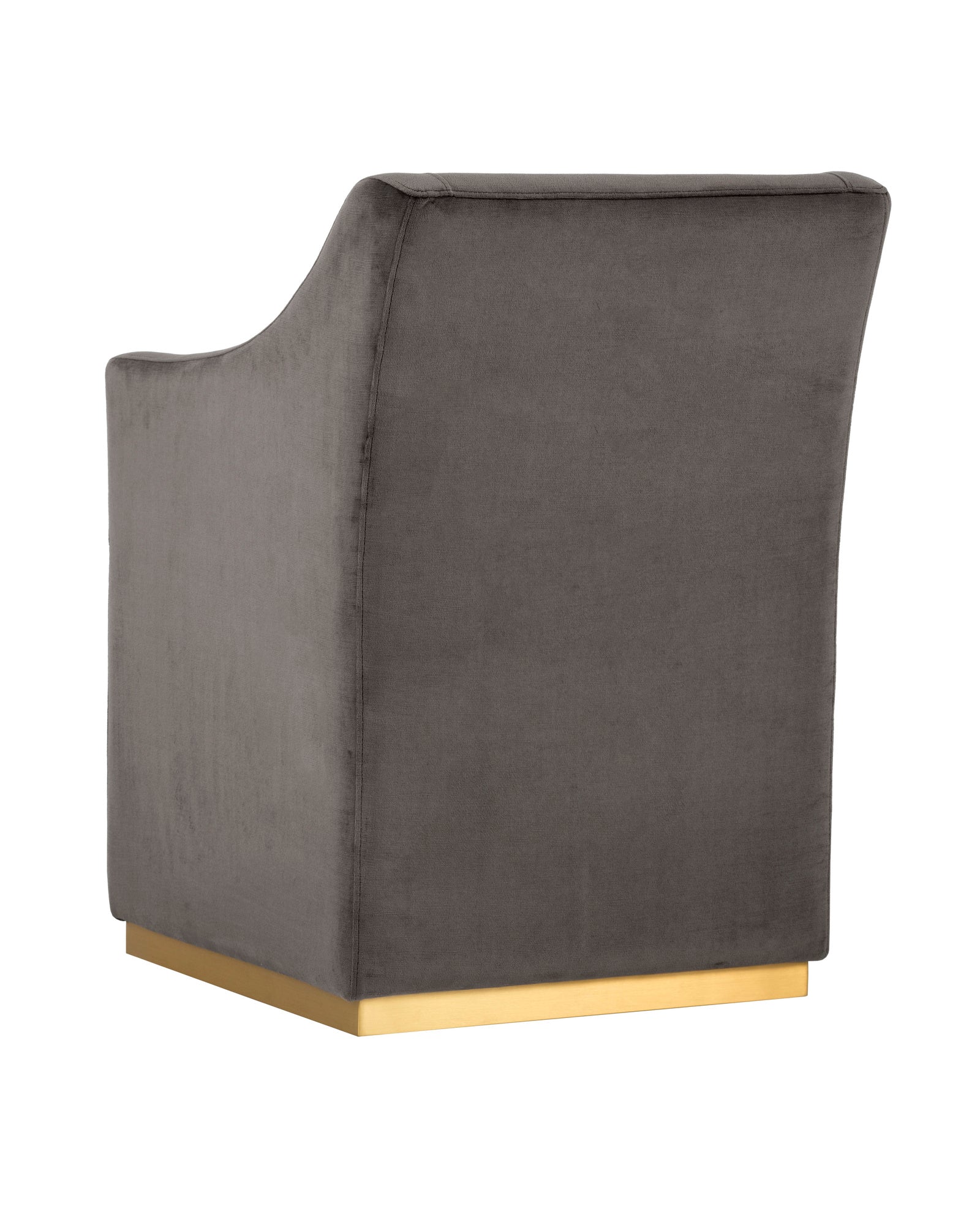 Zane Wheeled Dining Armchair - Piccolo Pebble