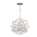 Solaris 17'' Olde Silver Chandelier