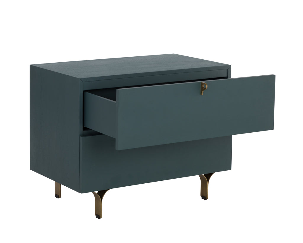 Celine Nightstand - Large - Teal
