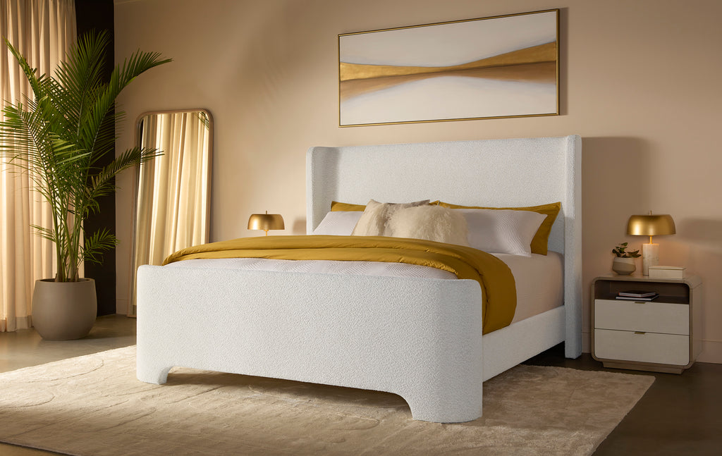 Ives Bed - King - Copenhagen White