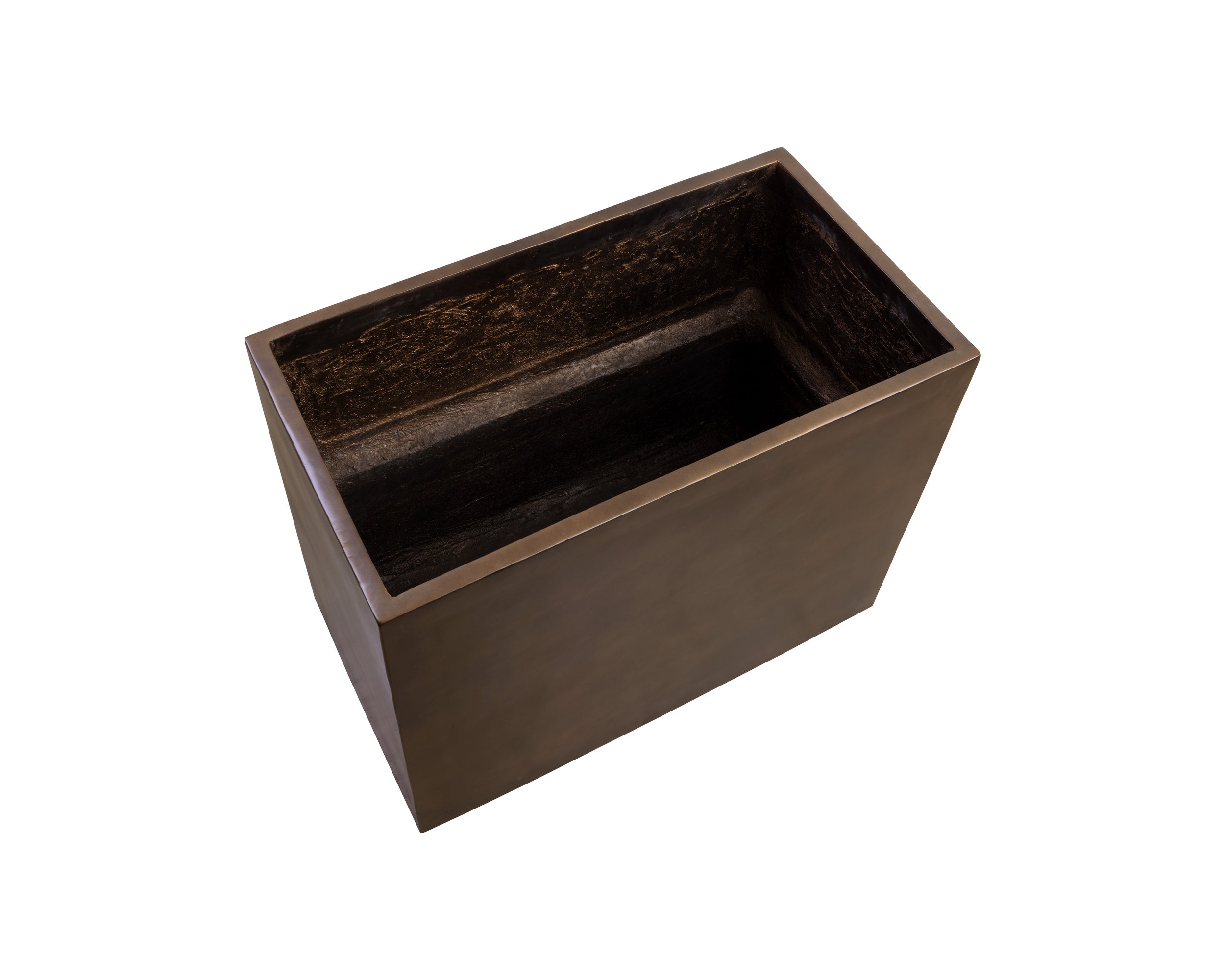 Leilani Planter - Medium - Antique Bronze