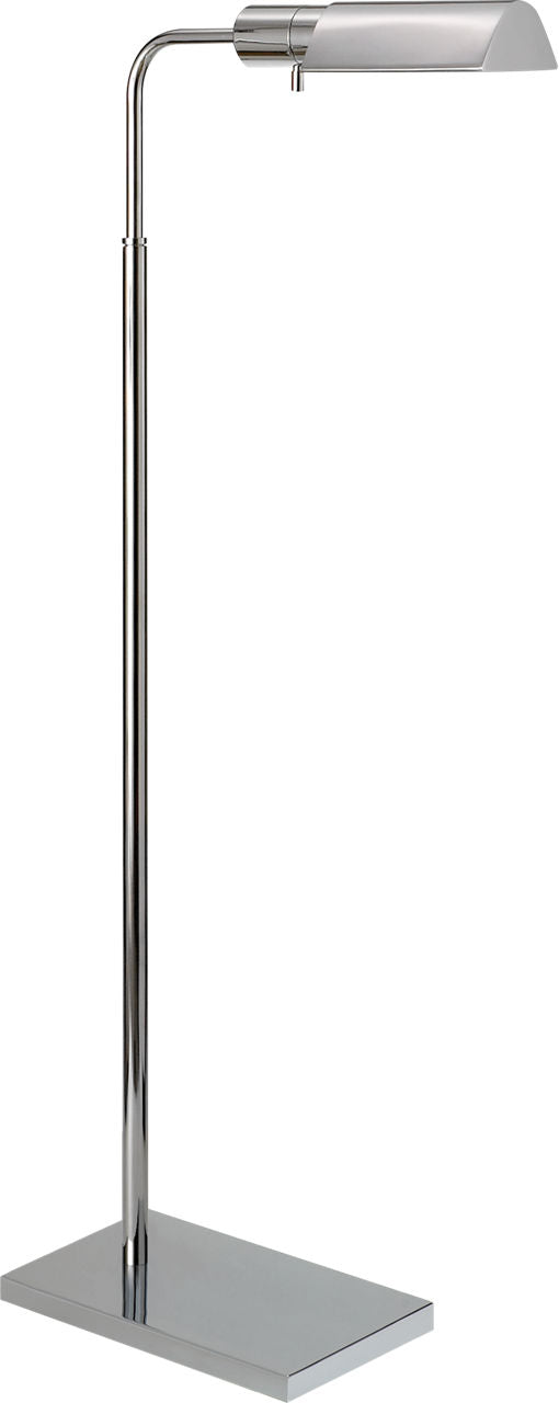 Studio Adjustable Floor Lamp | Polished Nickel