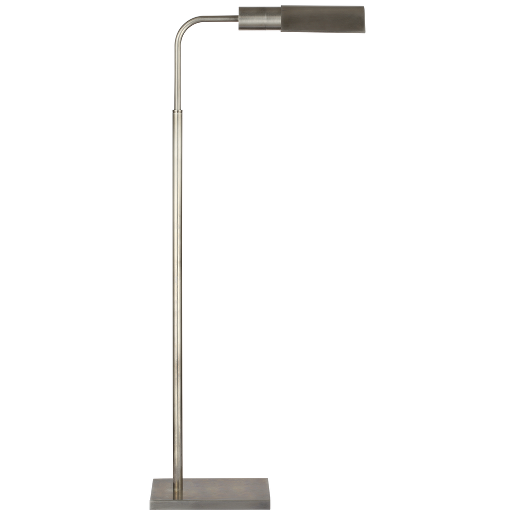 Studio Adjustable Cordless Pharmacy Floor Lamp | Antique Nickel