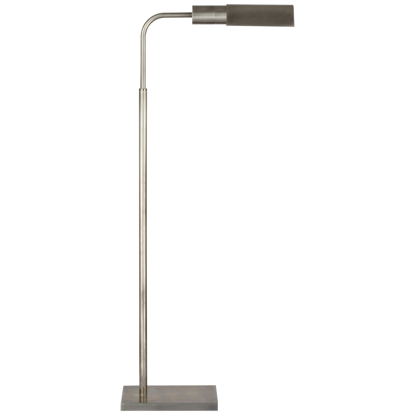 Studio Adjustable Cordless Pharmacy Floor Lamp | Antique Nickel