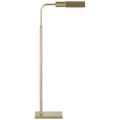 Studio Adjustable Cordless Pharmacy Floor Lamp | Hand-Rubbed Antique Brass