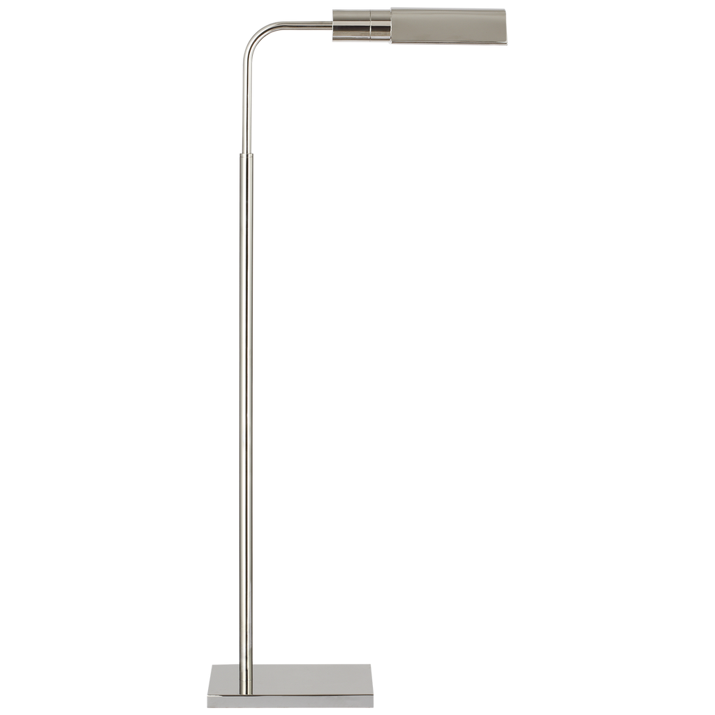 Studio Adjustable Cordless Pharmacy Floor Lamp | Polished Nickel