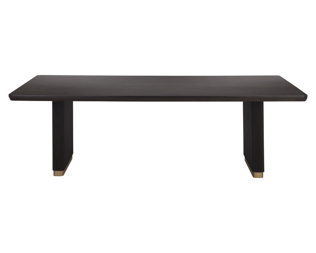 Kalla Dining Table - Rectangular - Charcoal - 96"