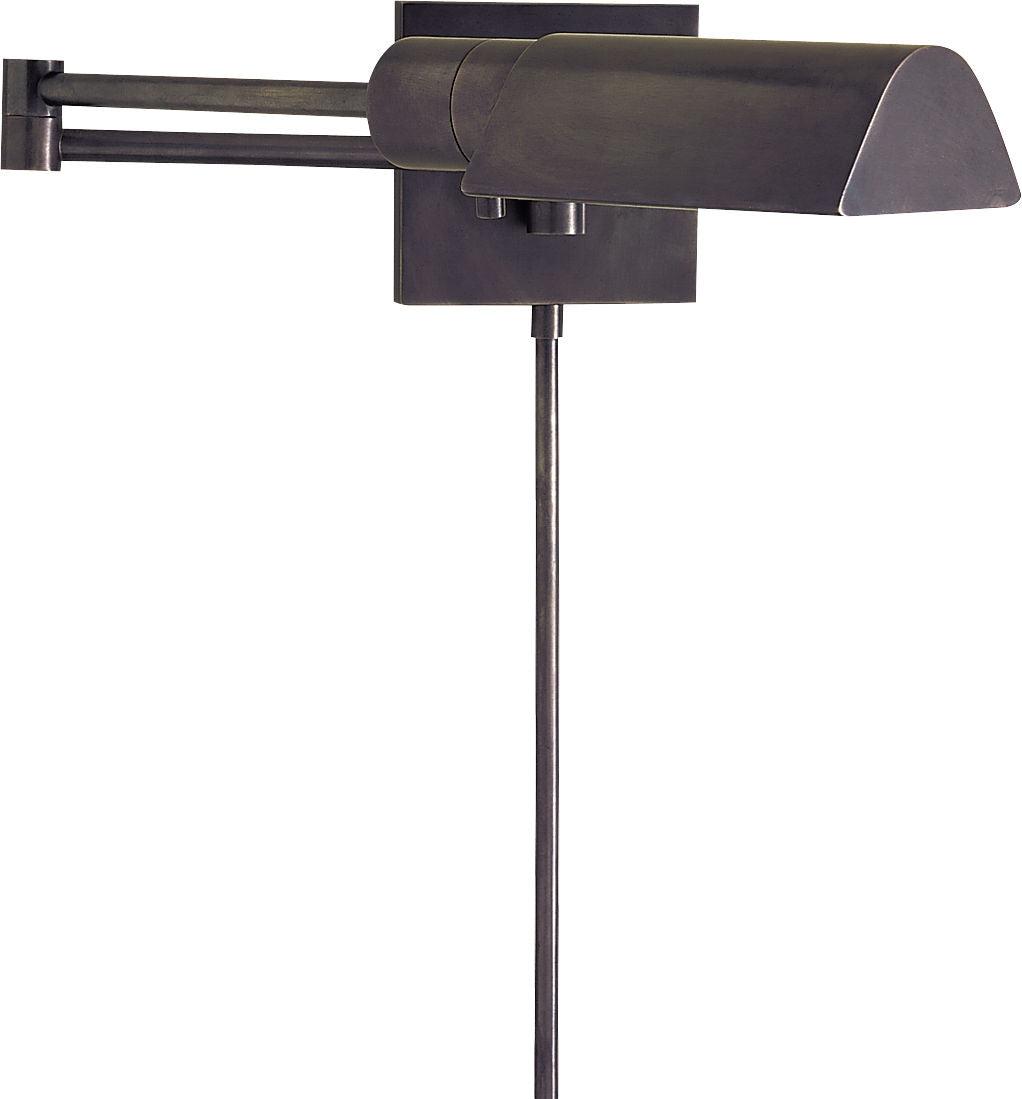 Studio Swing Arm Classic Wall Light | Bronze