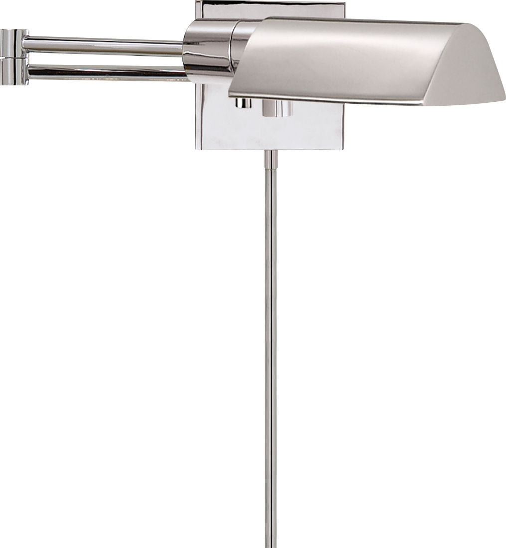 Studio Swing Arm Classic Wall Light | Polished Nickel