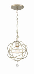 Solaris 9'' Olde Silver Pendant
