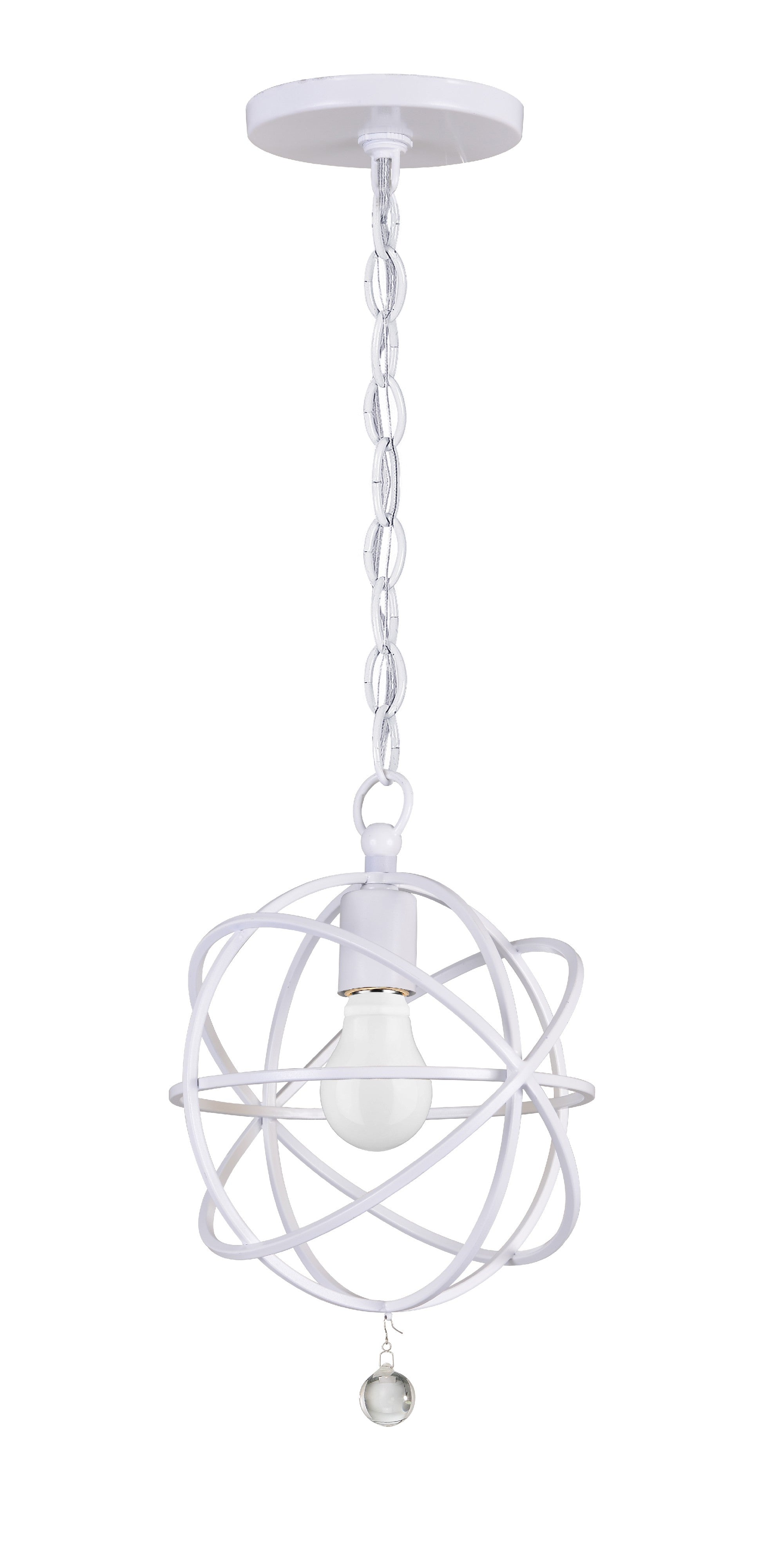 Solaris 9'' Wet White Pendant