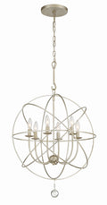 Solaris 22.5'' Olde Silver Chandelier