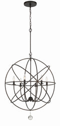 Solaris 28.5'' English Bronze Chandelier