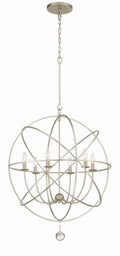 Solaris 28.5'' Olde Silver Chandelier