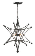 Astro 27'' Black Chandelier
