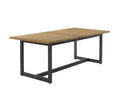 Geneve Extension Dining Table - Natural - 83" To 107"