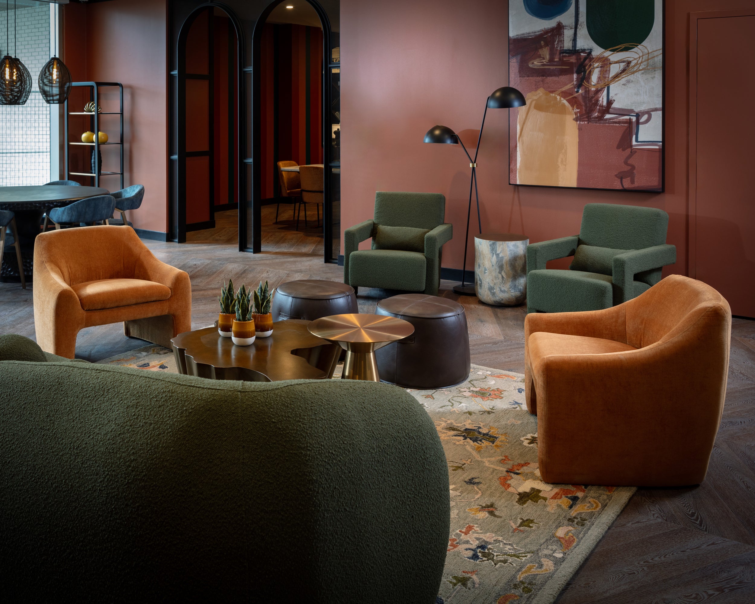 Forester Lounge Chair - Copenhagen Olive