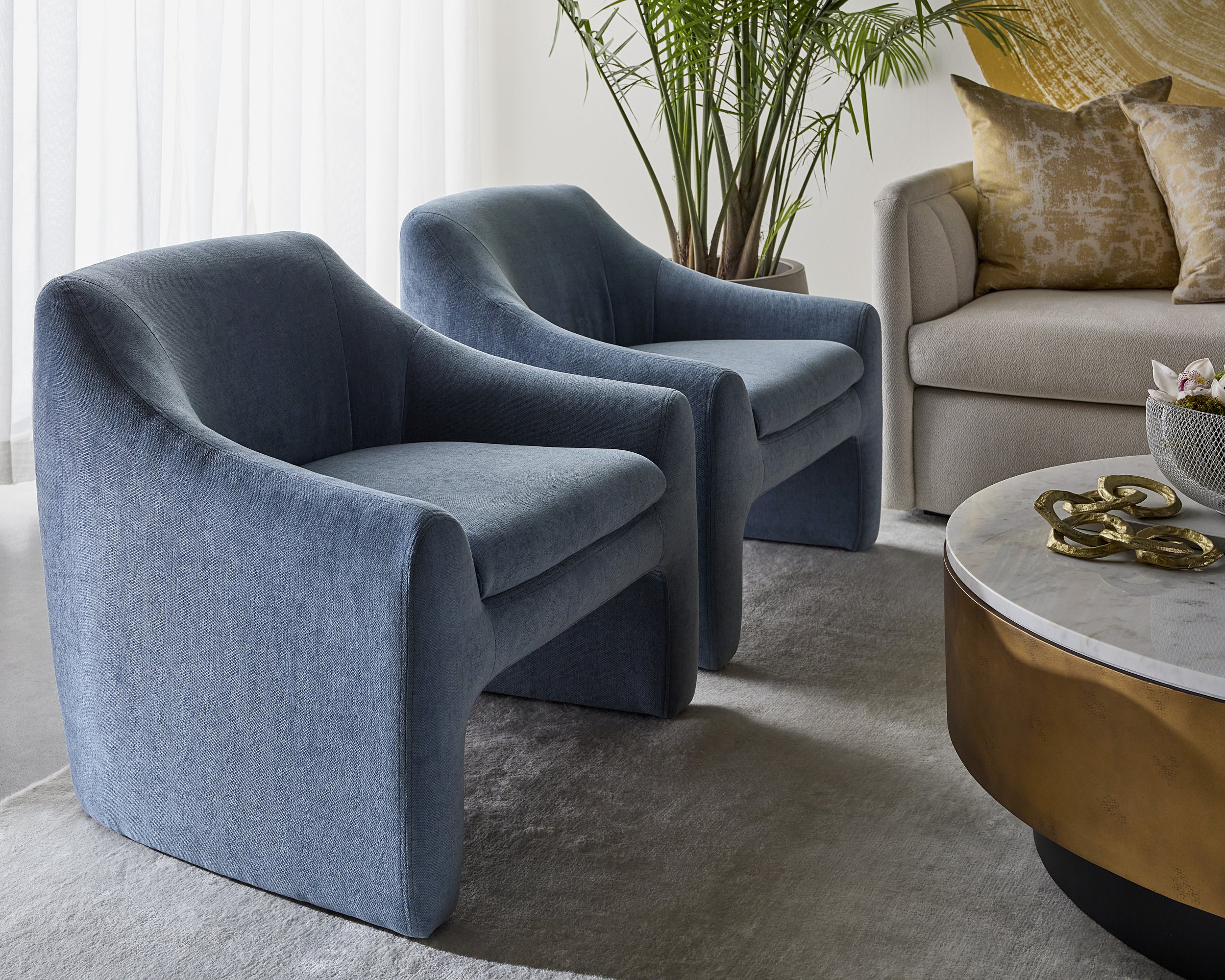 Nevaeh Lounge Chair - Danny Iceberg