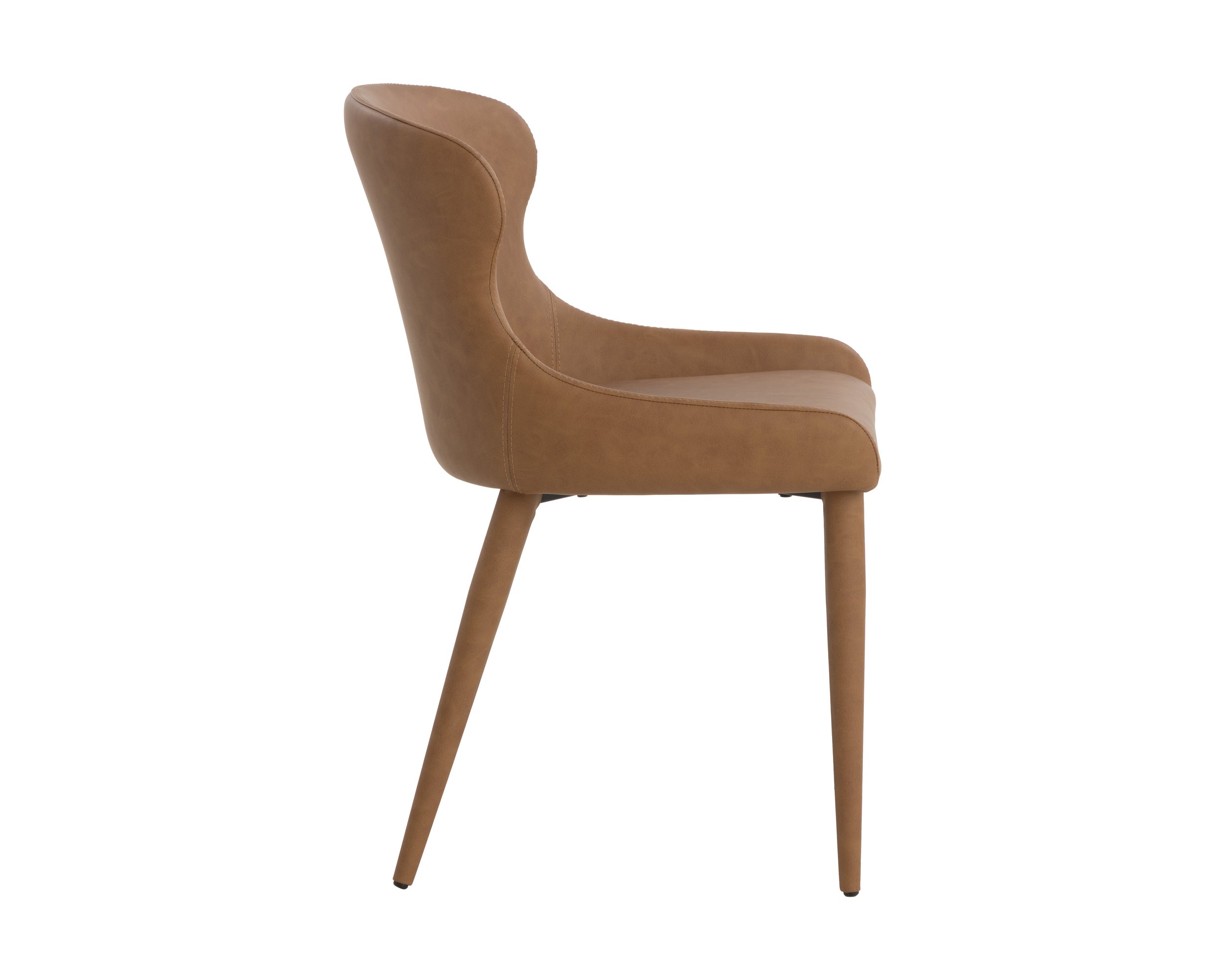 Evora Dining Chair - Milliken Cognac