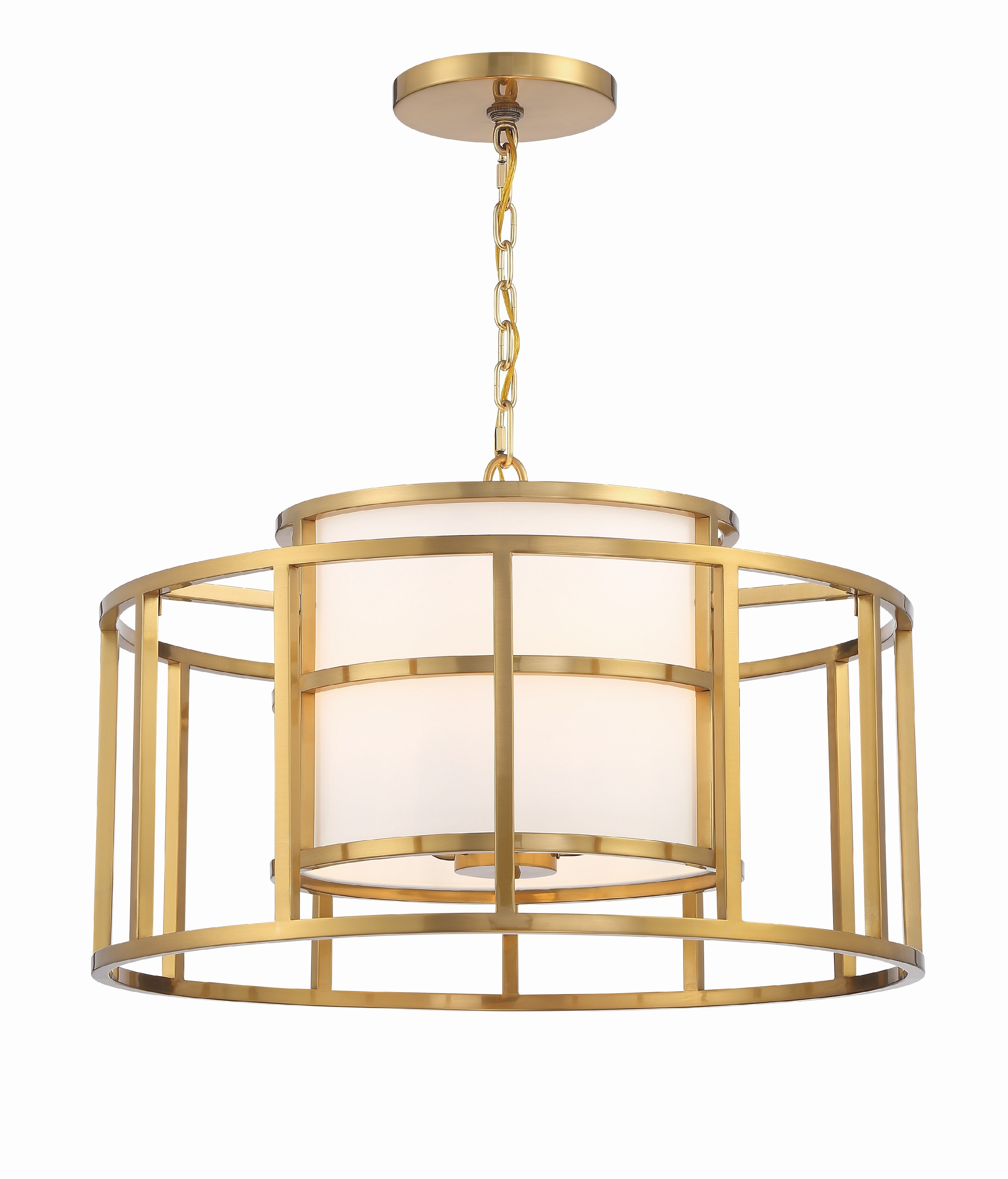 Brian Patrick Flynn Hulton 25'' Luxe Gold Chandelier
