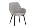Jayna Dining Armchair - Black - Polo Club Stone