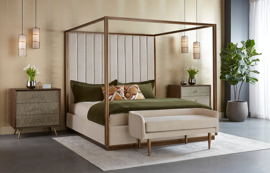 Casette Canopy Bed - King - Piccolo Prosecco