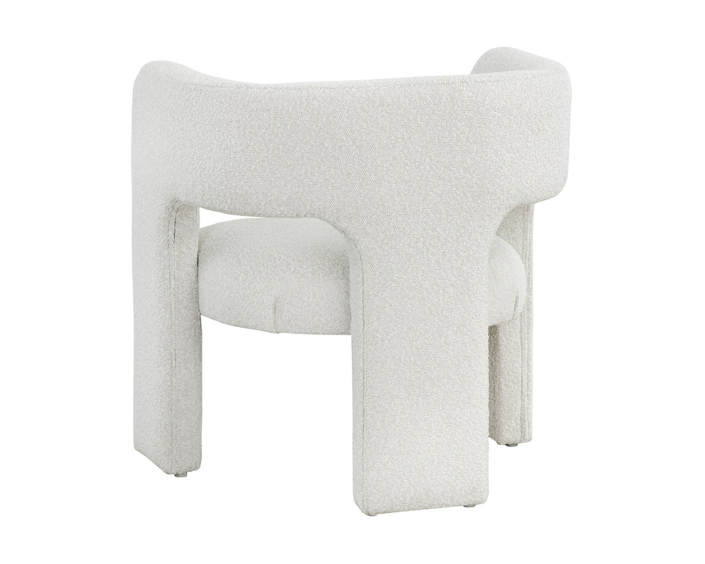 Isidore Lounge Chair - Copenhagen White