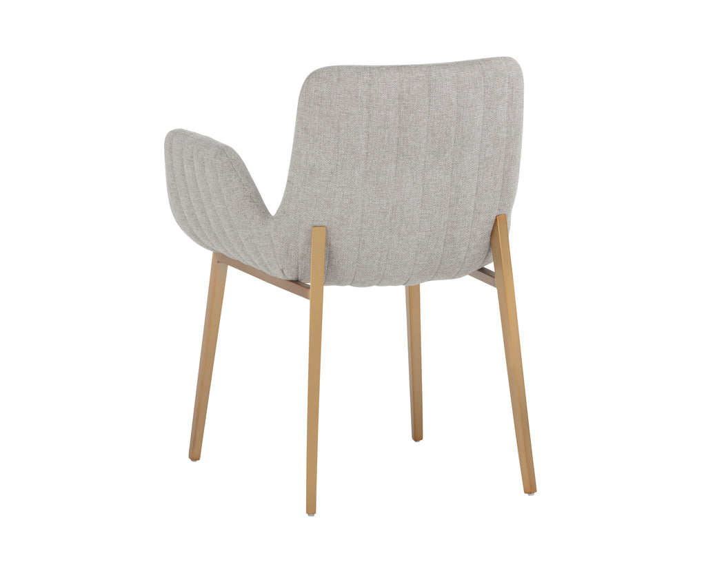 Lucano Dining Armchair - Belfast Heather Grey