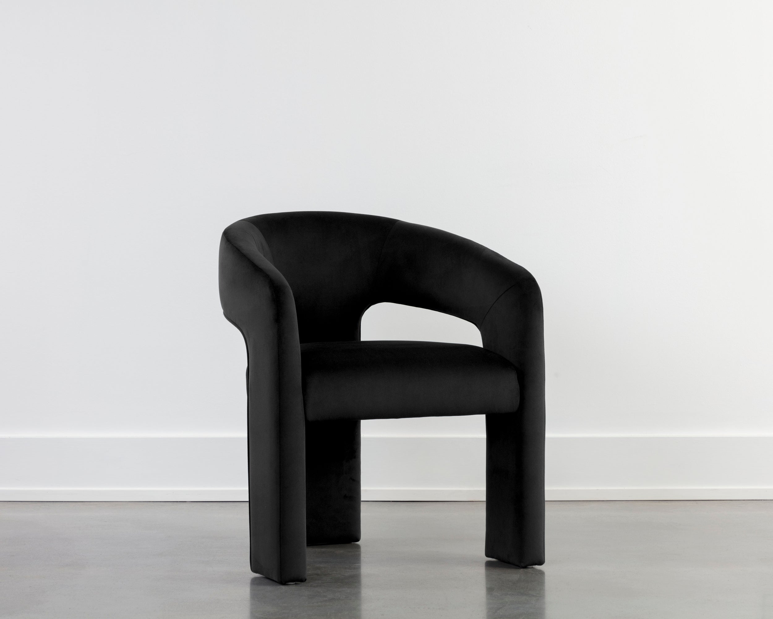 Isidore Dining Armchair - Abbington Black