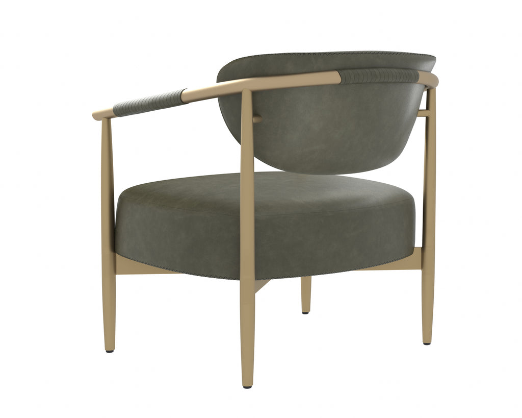 Heloise Lounge Chair - Ivanhoe Pine