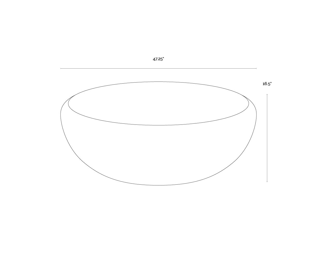 Iolite Coffee Table - Grey