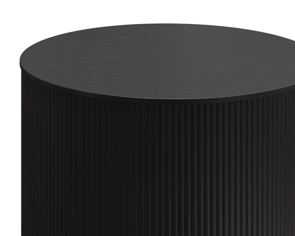 Kalla Side Table - Charcoal