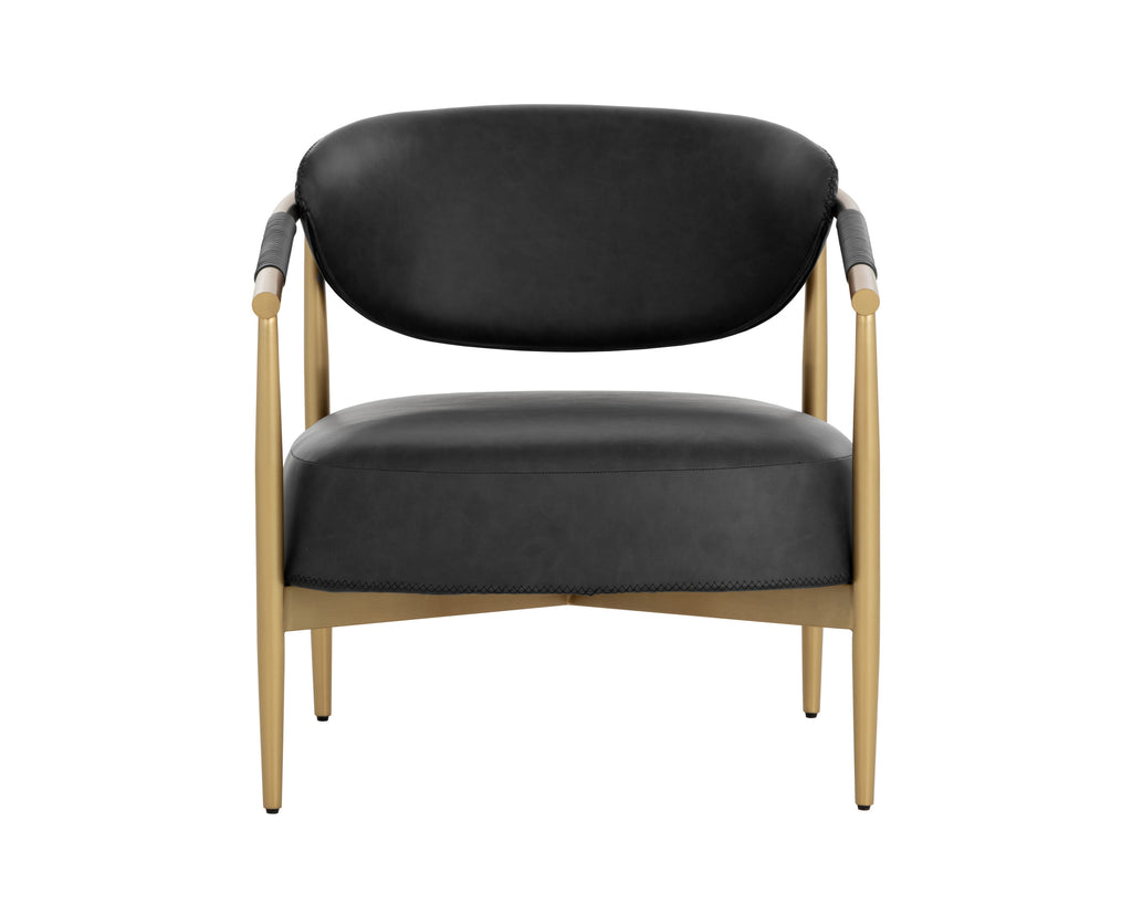 Heloise Lounge Chair - Bravo Black