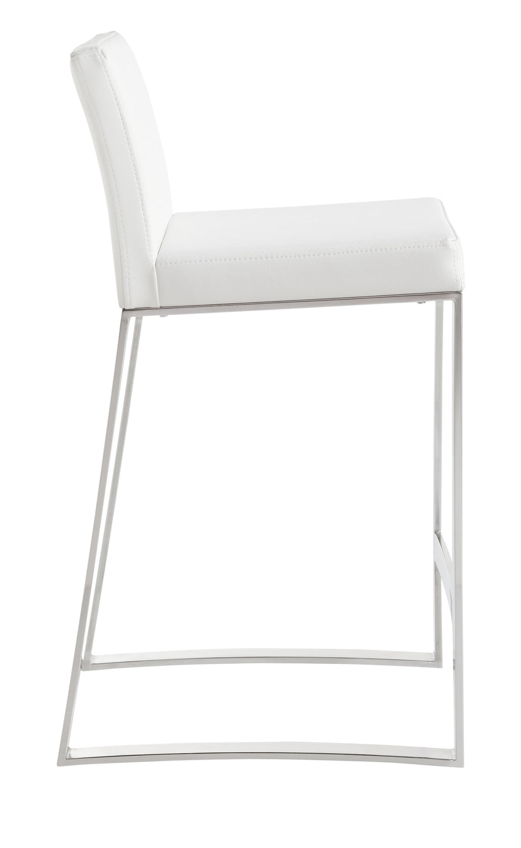 Architect Counter Stool - White