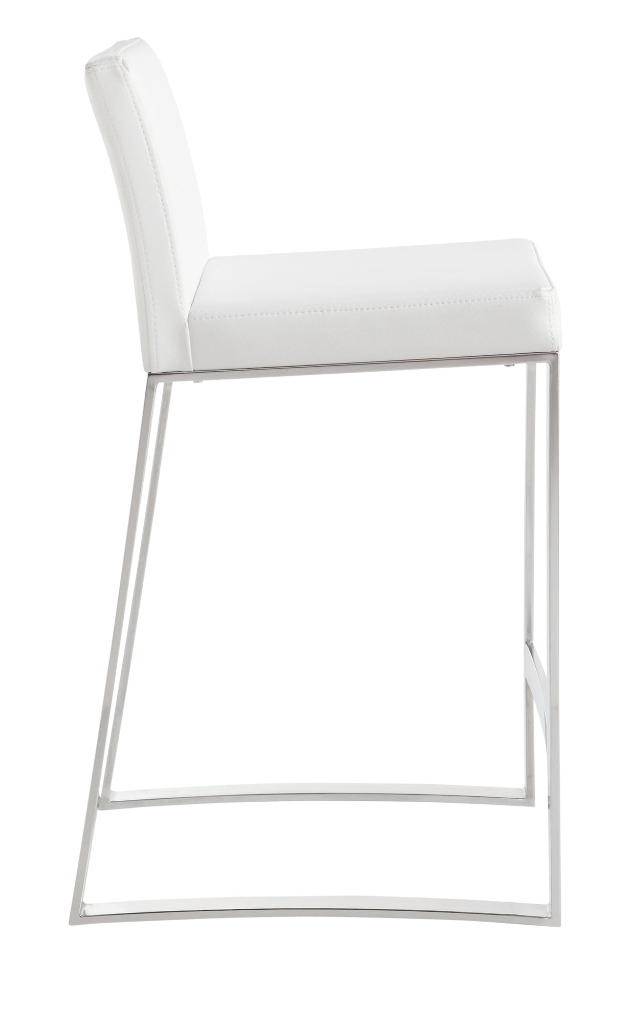 Architect Counter Stool - White