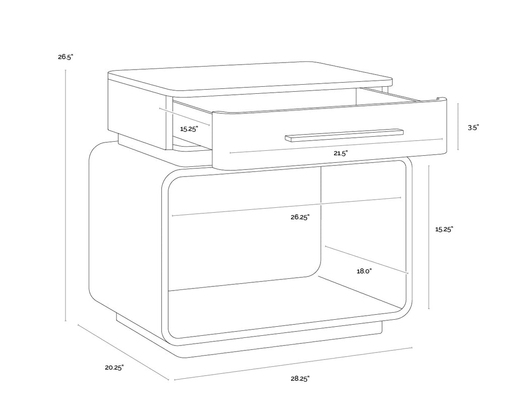 Taro Nightstand