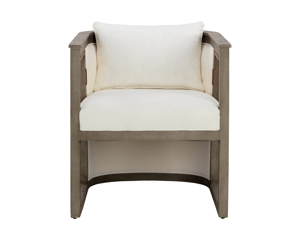 Sala Lounge Chair - Linoso Ivory