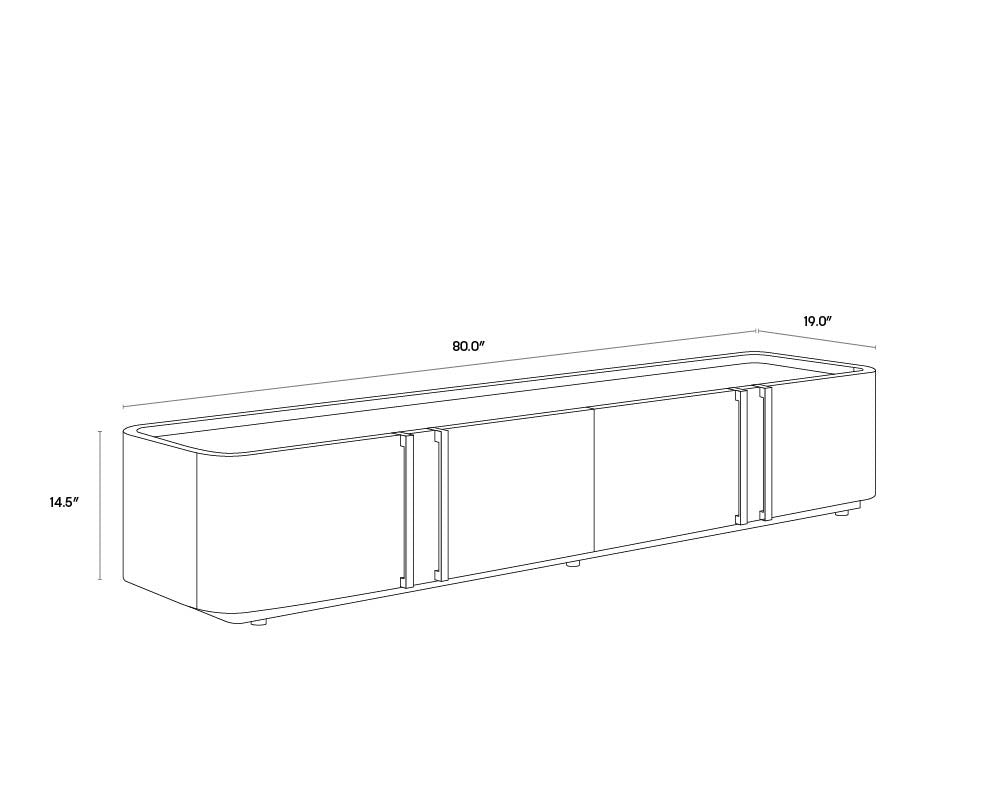 Jamille Storage Cabinet - Cream