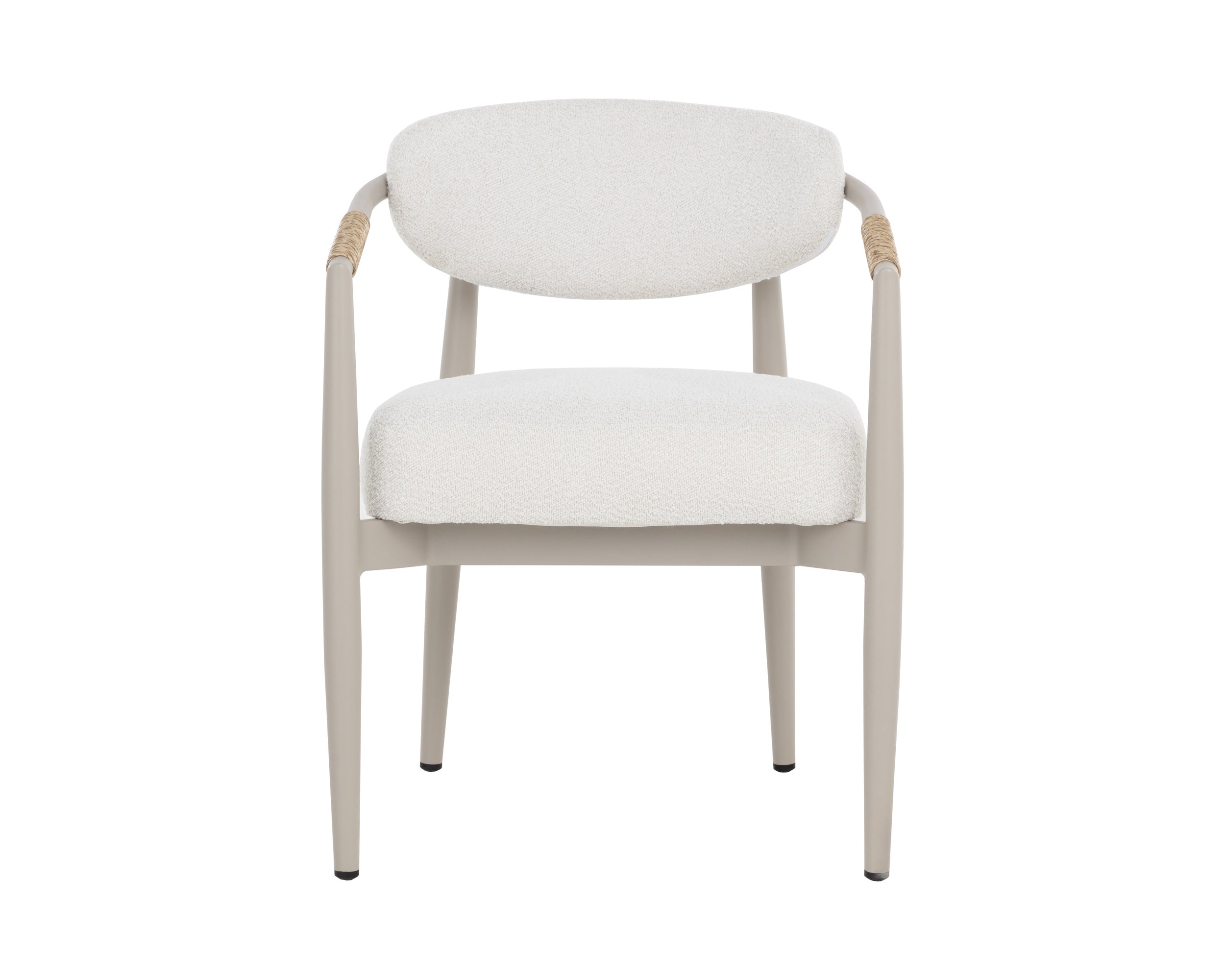 Marita Dining Armchair - Greige - Louis Cream
