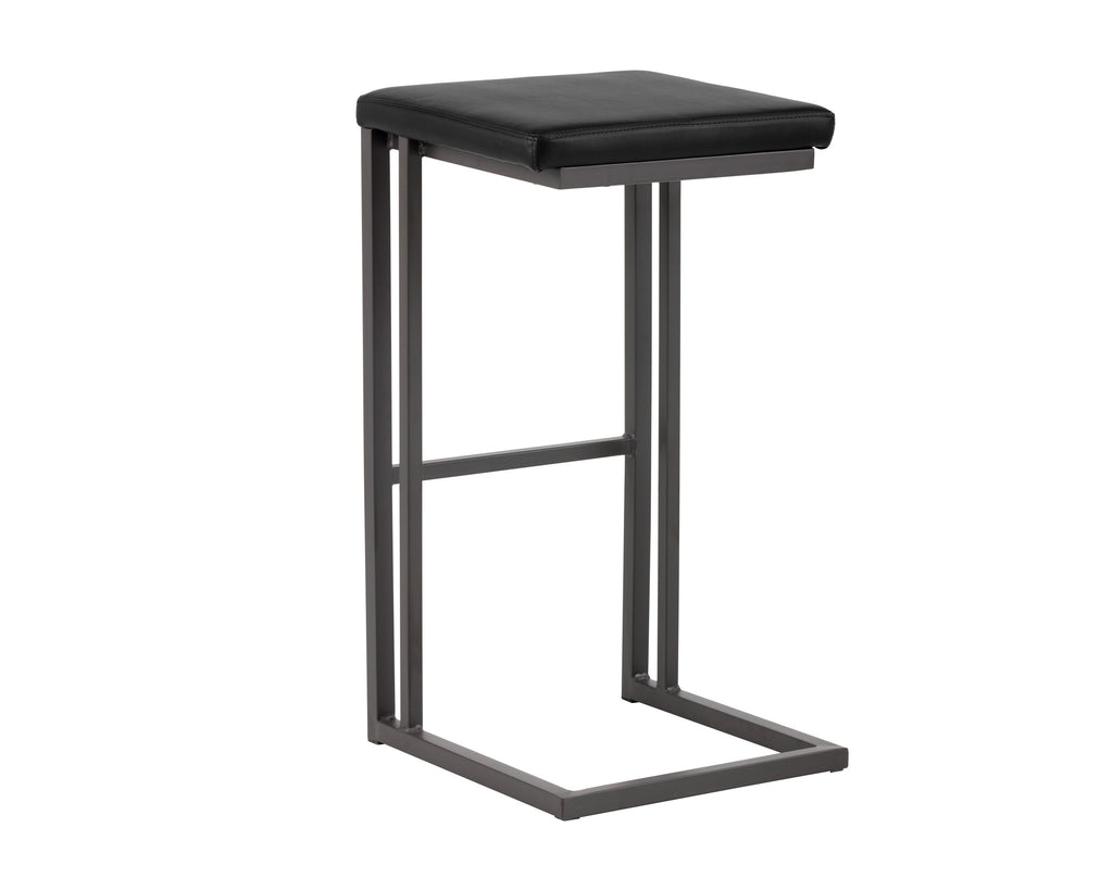 Boone Barstool - Grey - Onyx
