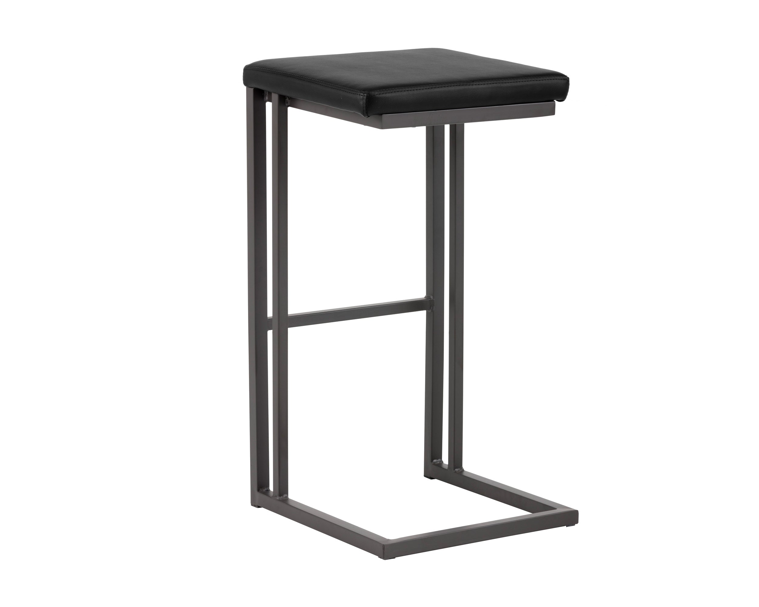Boone Barstool - Grey - Onyx