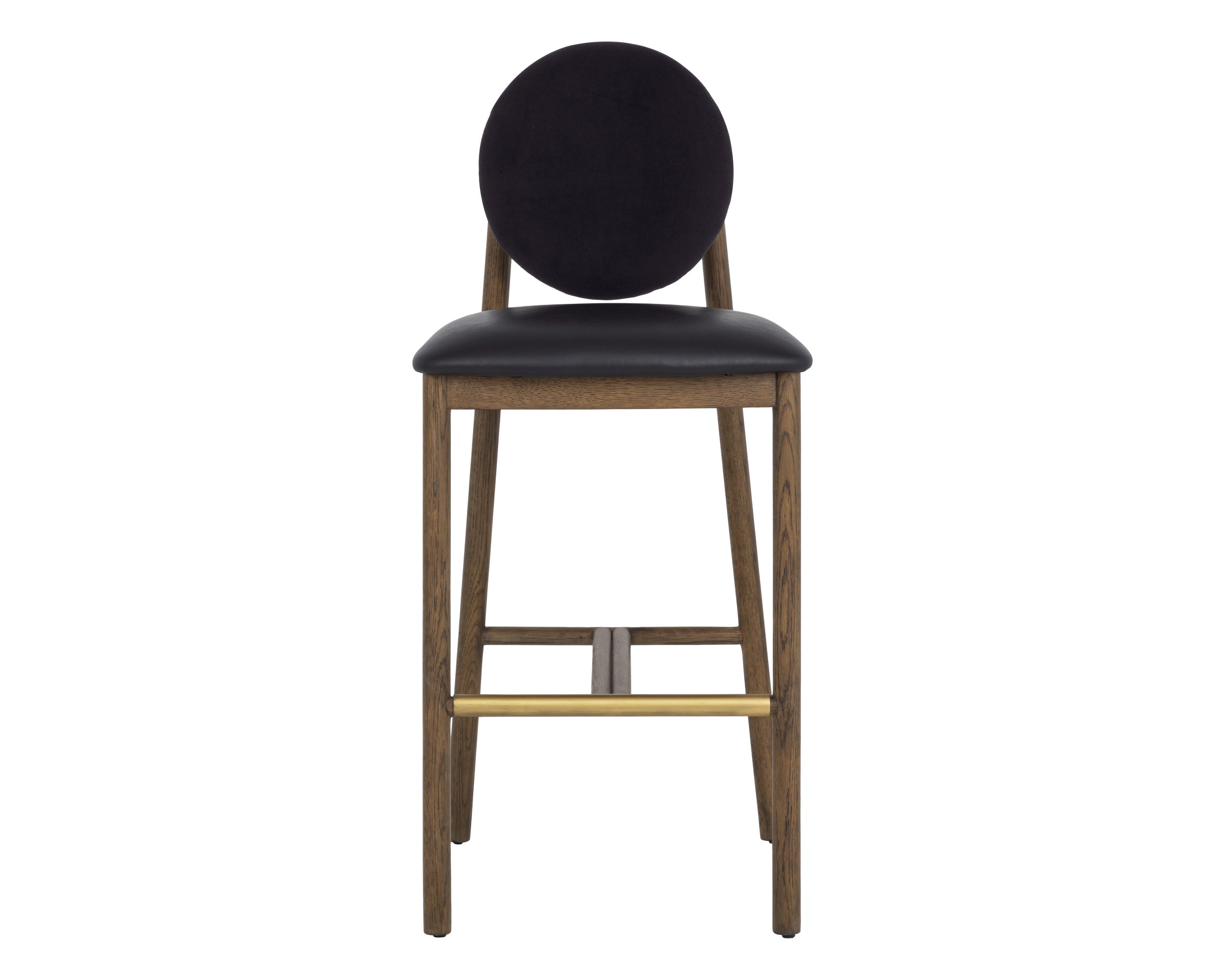 Orabell Barstool - Bravo Black / Abbington Black