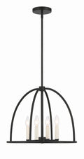 Abbott 18.25'' Black Chandelier