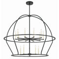 Abbott 48'' Black Chandelier